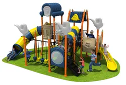 Парка пластиковая горка детская площадка школа натуральный оборудование для уличной игровой площадки YLW-OUT180327