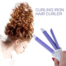 Professional Mini Portable Electric Personal Ceramic Curling Iron Hair Curler 2 in 1 Hair Rollers Hair Style Tools Hair Care