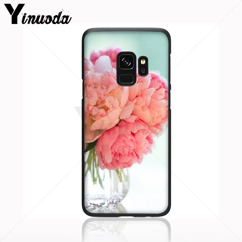 Pink Flower Peony On The Vase
