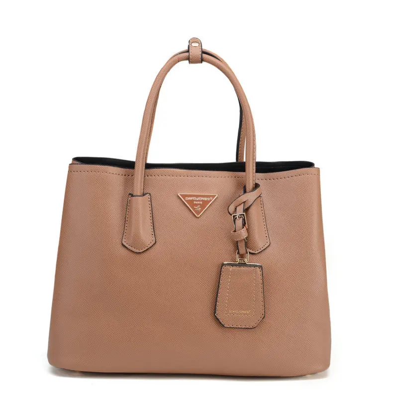 The Famous French Brand David Jones New 2015 Fashion Women Handbags Top  Leather Tote Brand Fashion Design Free Shipping - Shoulder Bags - AliExpress