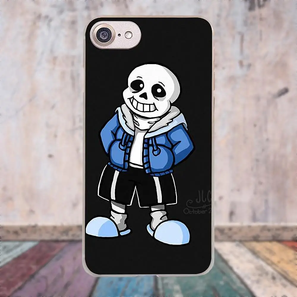 Oedmeb для Apple iPhone X 4 4S 5 5C SE 6 6S 7 8 Plus LG G3 G4 G5 G6 K4 K7 K8 K10 V10 V20 мягкий чехол Undertale Sans|Бамперы| |