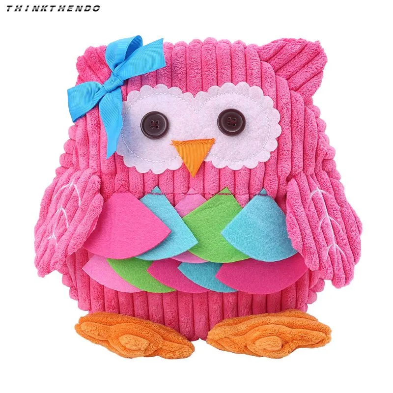 

THINKTHENDO Fashion Cartoon Baby Toddler Kids Girls Mini Owl Backpack Schoolbag Multifunction Casual Shoulder Bookbag Gift New