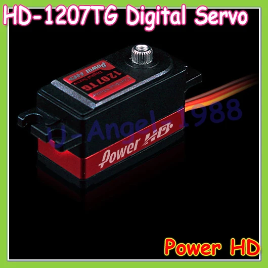 

1pcs 100% Original Power HD HD-1207TG Standard Low Profile Digital Coreless High Speed Servo