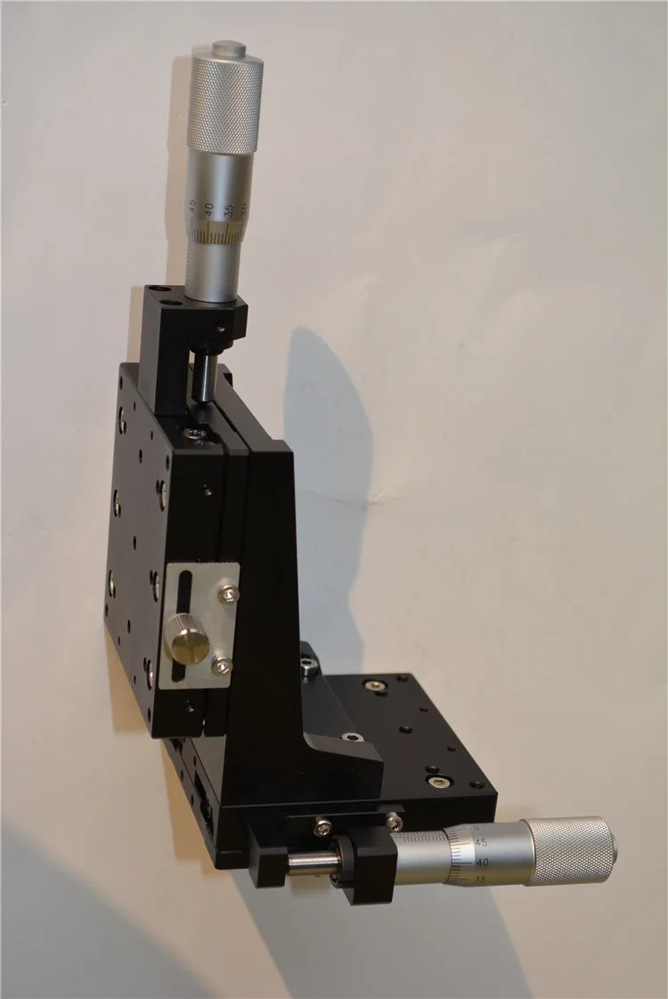 

XZ Axis vertical lift Platform Precision Displacement Sliding Table Manual Linear Stage Cross Rail CZSJ-XZ80-C 80*80mm