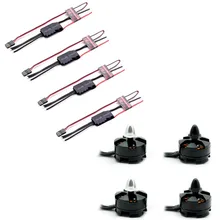 4×2204 2300KV Двигателя и 4 х E-TECH Simonk ESC 12A для QAV ЗМР 250 Quadcopter
