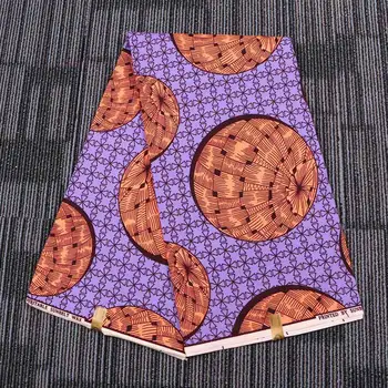 

Purple Circle Nigerian Ankara Chitenge Fabric For Dress Suit Ghana Kente Wax African Batik Print Fabric For Cloth 6 yards