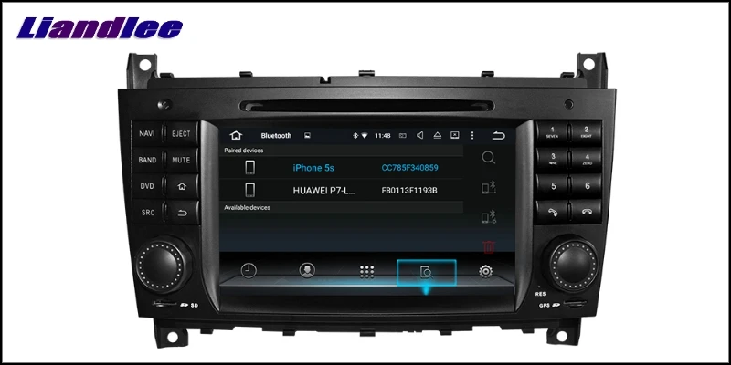 Liandlee Car Multimedia Player NAVI For Mercedes Benz CLK W209 C209 MB 2004 2005 Touch Screen Radio DVD Stereo GPS Navigation 9
