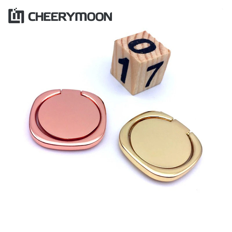 

CHEERYMOON Square Circular Finger Ring Mobile Phone IRE Smartphone Holder For iPhone Xiaomi GPS Car Mount Stand AE Saver SHIP