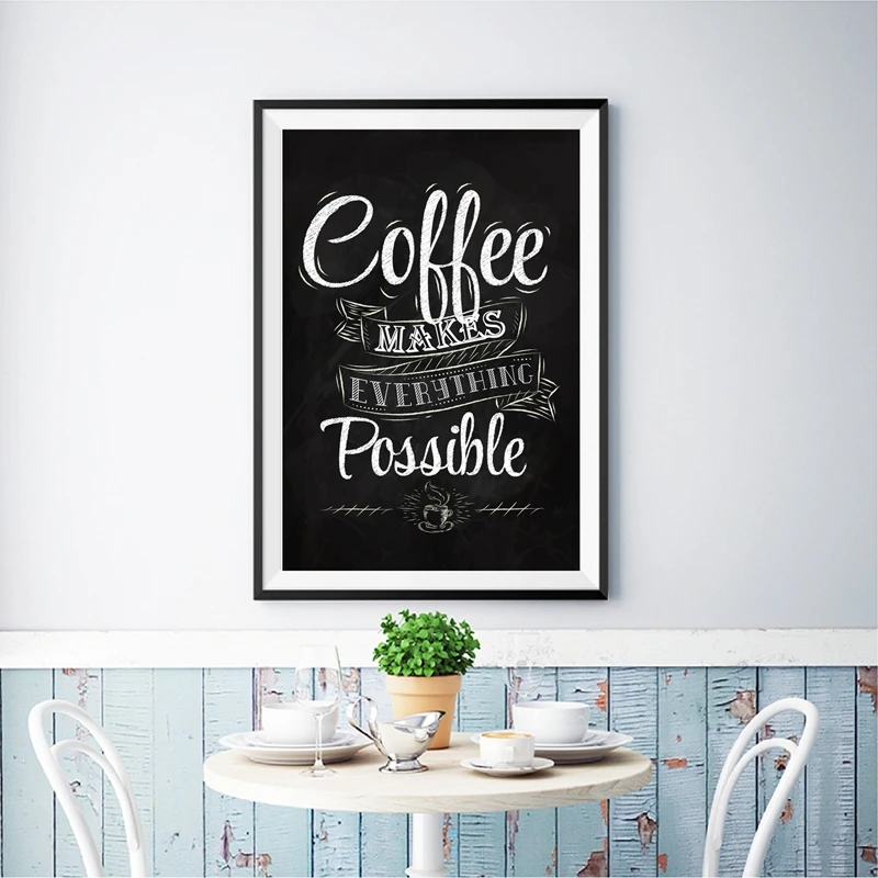 Coffee Lover Fresh Ground Coffee Served Here Removable Wall Decal Office Decoration Coffee Sign Kitchen Decoration Coffee Saying