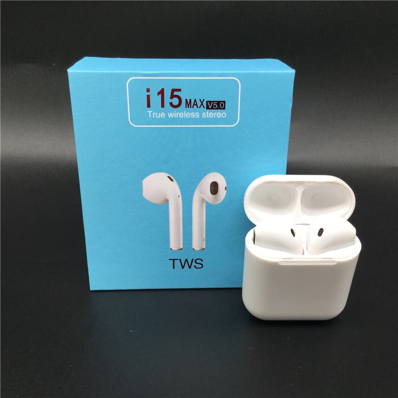 

i15 Max Tws Earphones Wireless Bluetooth 5.0Touch Control Earphones Mini Earbuds For Iphone Samsung Xiaomi Huawei i7s Earphones