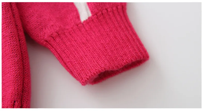 BibiCola/Детский свитер; осенне-зимняя одежда; Детский свитер для девочек; вязаный пуловер с длинными рукавами; свитер; Верхняя одежда с героями мультфильмов
