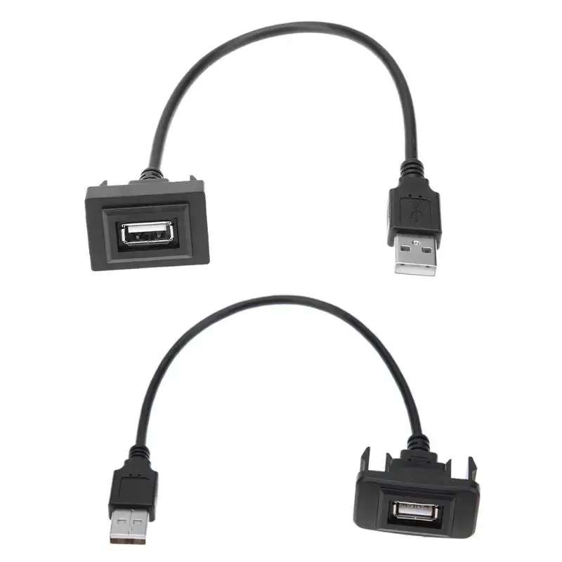 VODOOL кабель для быстрой зарядки Автомобильный usb порт Кабель адаптер провод USB