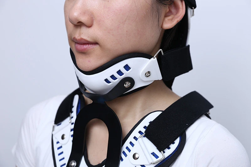 Medical Neck Support Orthosis Adjustable Cervical Collar Device Fixed Traction Braces Vertebra Reha