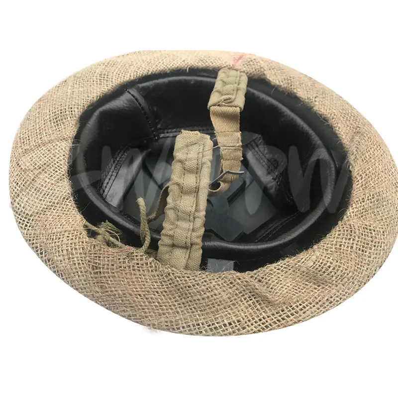 WW2 UK British mk2 льняной сетчатый чехол для шлема высокого качества UK/407101|helmet cover|cover