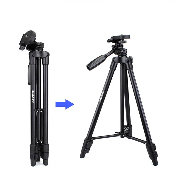 Portátil para Câmera 49 para Monocular com Bolsa Svbony Tripé Bola Cabeça Monopé Variável Carga Rolamento 10 kg Alumínio Slr 9 kg, alumínio, 49