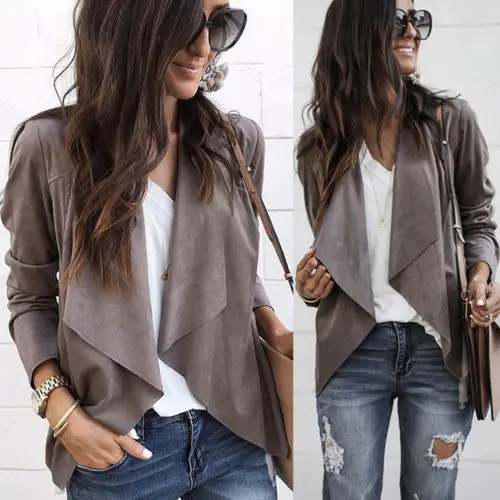 

Hot Fashion Women Ladies Suit Coat Business Long Sleeve Jacket Outwear