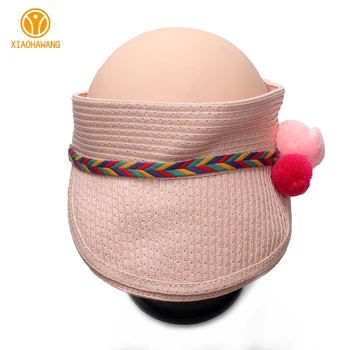 

Panama Kids Caps Summer Infant Sun Straw Hat Solid Boys Girls Visors Hats Panama Unisex Beach Caps 2017 Children Accessories 10Y