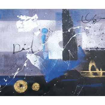

Hand Made Oil Painting On Canvas Color Water Abstract Modern Canvas Wall Art Living Room Decor Picture