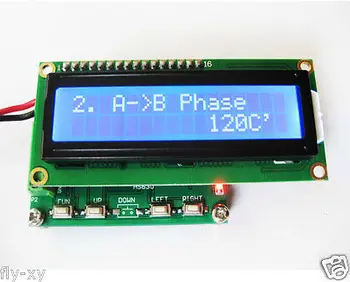

Three-Phase Sine Signal Generator 0 to 360 Frequency meter Counter 1.00~200KHZ