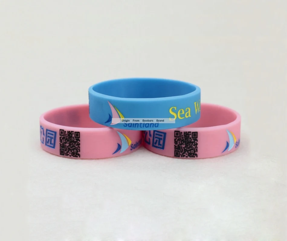 Design Kids Park Logo Engrave Silicone Bands Custom Debossed Print Promotion Gift Bracelet | Украшения и аксессуары