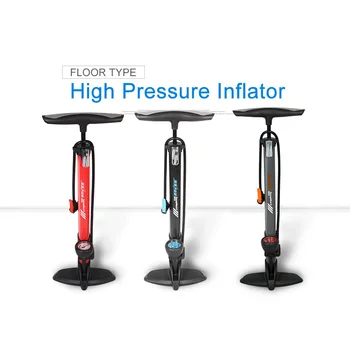 

Cycling Equipment Accessories SAHOO Bicycle Air Pump Tire Inflator With Barometer Floor Type Riding Bike High-pressure Pump
