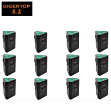 TIPTOP 12x свадебные украшения светодиодный сценический прожектор 3x10 Вт RGBW 4в1 беспроводной и IRC Par Led Uplight сценический перезаряжаемый аккумулятор 7500 мАч