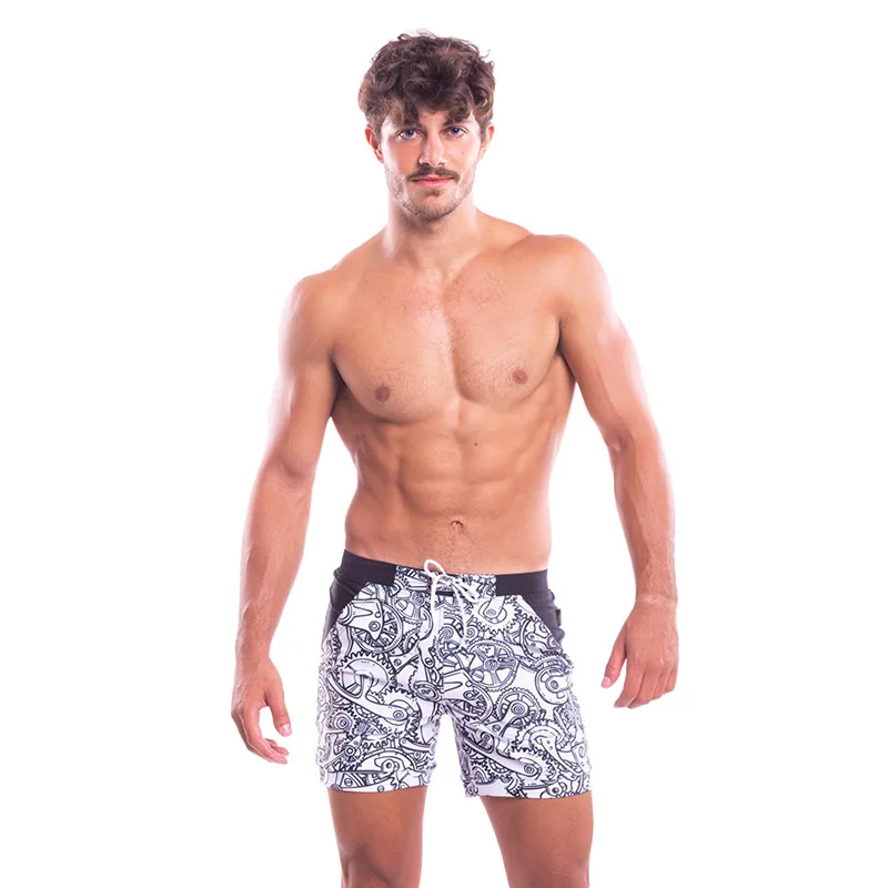 Taddlee Brand Swimwear Men Swimming Boxer Briefs Bikini Sexy Swimsuits Bathing Suits Quick Drying Boardshorts Surf Trunks Pocket