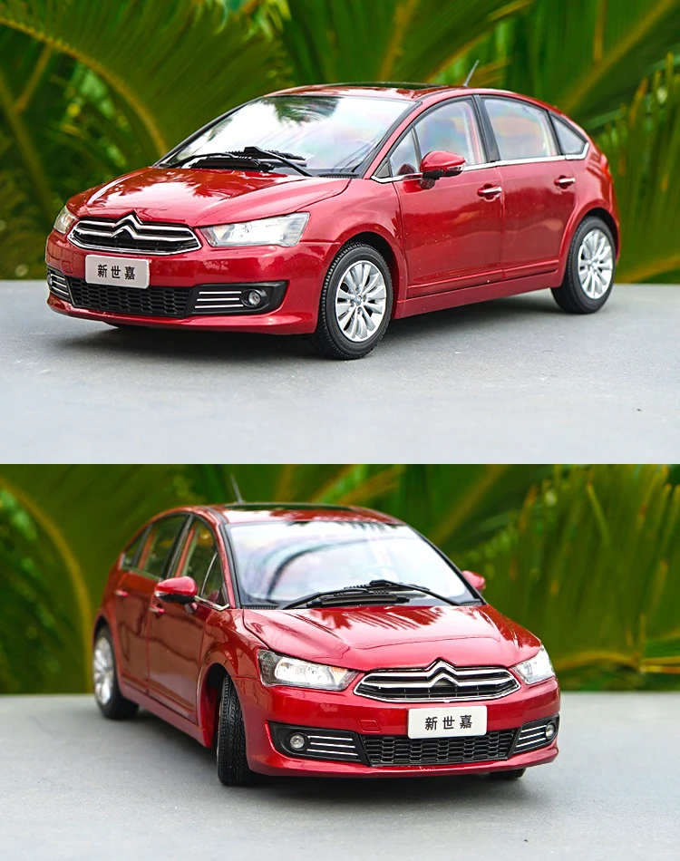 1:18 Citroen C-Quatre 2012 хэтчбек литая модель автомобиля игрушка Коллекция подарков оригинальная коробка