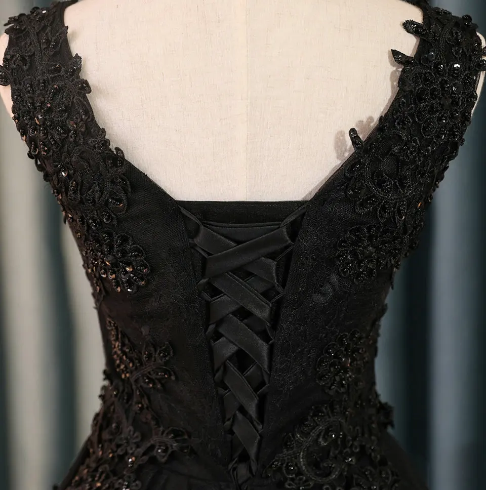 Сексуальное черное короткое платье для выпускного вечера es Бордовое платье для выпускного с v-образным вырезом кружево с аппликацией бисером длиной до колена Дешевое платье для вечеринки