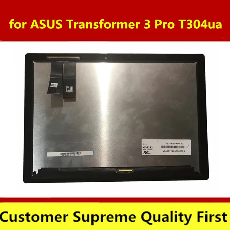 FP-ST126SI000BKF-02X сенсорный экран матрица ЖК-экран для ASUS Transformer 3 Pro T304ua 12 6 &quot2 в 1