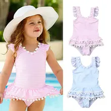 2019 New Newborn Kids Baby Girls Striped Bikini Cute Ruffle One Piece Swimwear Girls Bow Swimsuit Bathing Suit Beachwear 2019 New Newborn Kids Baby Girls Striped Bikini Cute Ruffle One Piece Swimwear Girls Bow Swimsuit Bathing Suit Beachwear