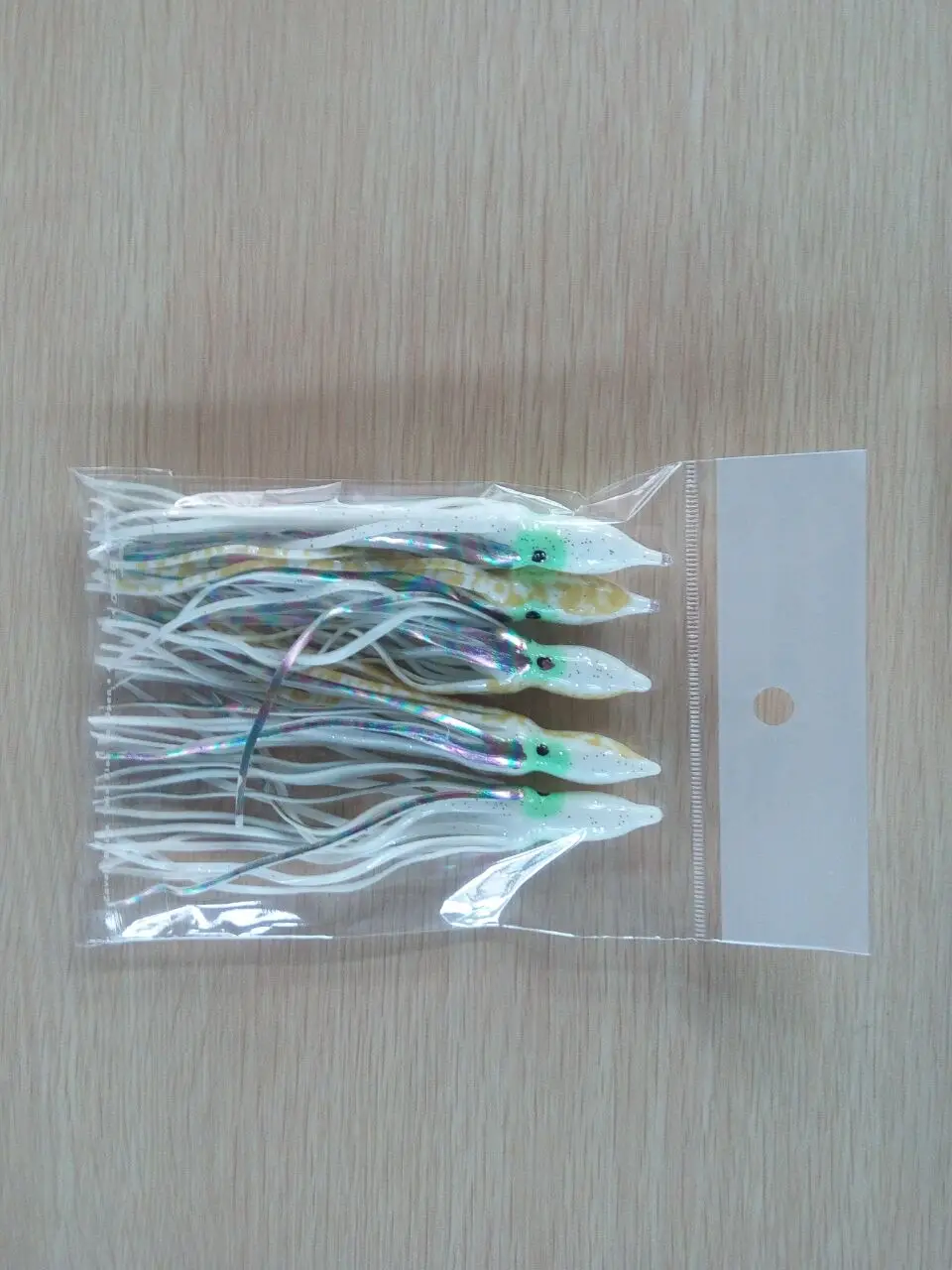 

MR OCTOPUS 25pcs 12cm , fishing lure.soft lure , octopus lure, squid jigs, white colour