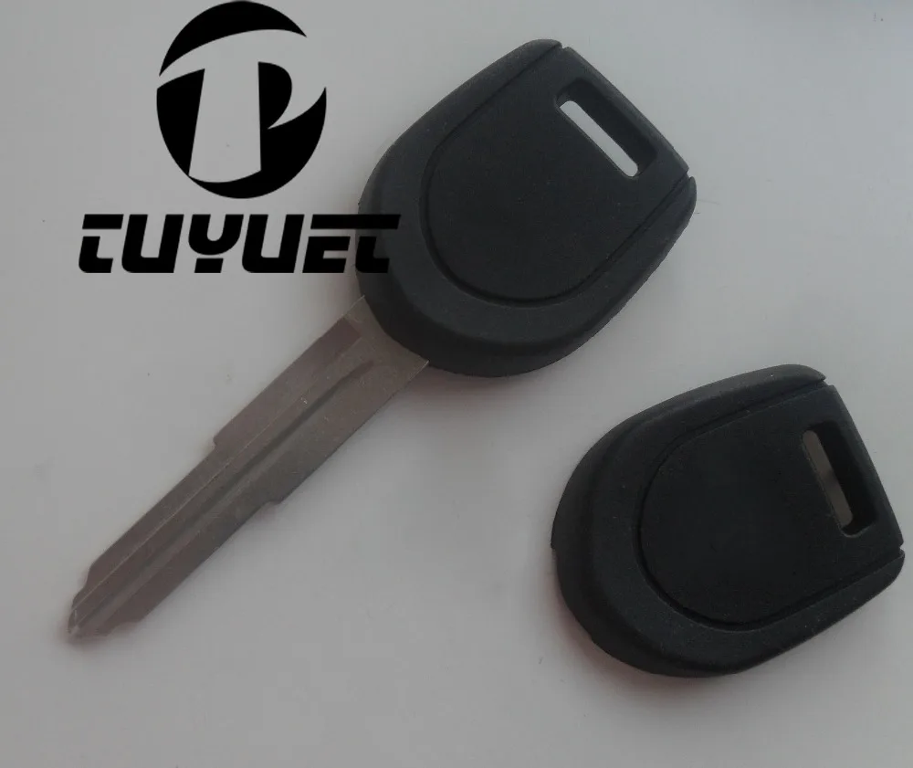 Transponder Key Shell for Mitsubishi Right Blade Replacement Key Cover Blanks