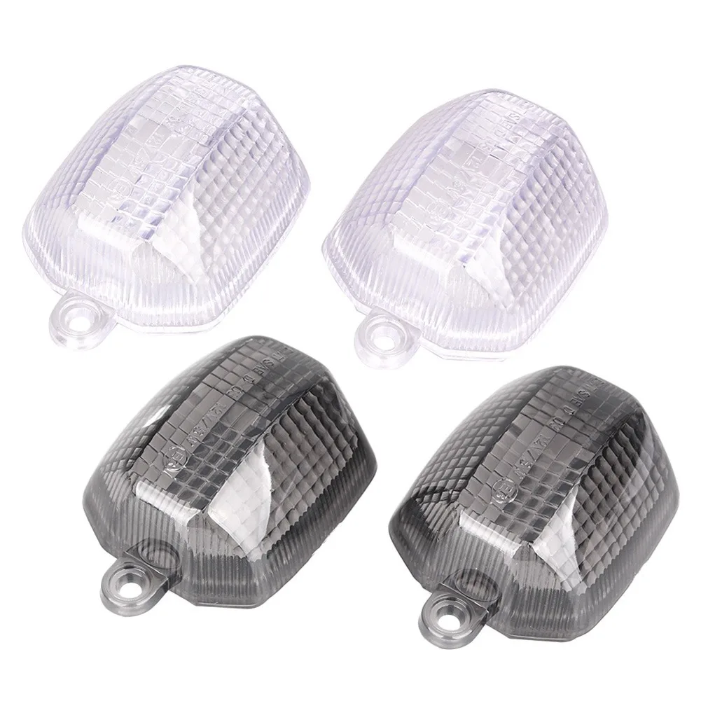 Motorcycle Front Turn Signals Light Indicator Blinkers Lens Cover Housing Shell For Yamaha YZF R1/R6 FZ1 YZF600R (European) Pair