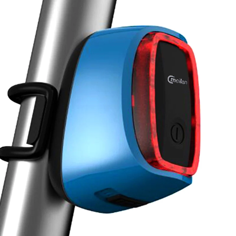 Excellent Meilan X6 Bicycle Rear light USB Bike light lamp Rechargeable intelligent Light-sensit Cycling Led cycling accessorie 2 Excellent Meilan X6 Bicycle Rear light USB Bike light lamp Rechargeable intelligent Light-sensit Cycling Led cycling accessorie 2