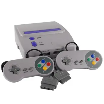 

NEW TV Video Game Console for Snes 16 Bit Games with Two Wired Gamepads S-Video & NTSC RCA Output