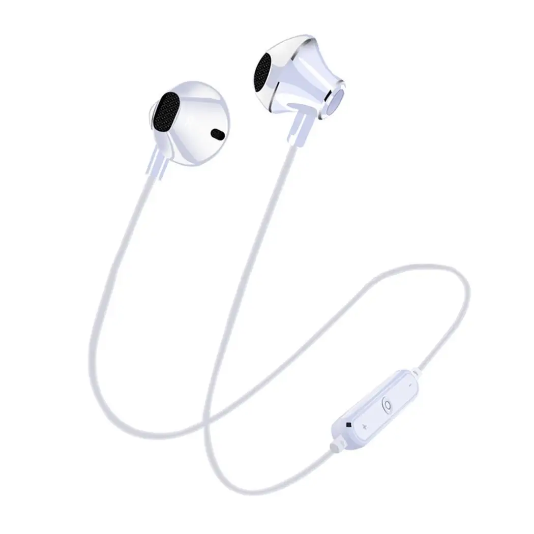 

Earbud Subwoofer Sports Hands Free Magnetic Play music, music up down switch. Earphone Bluetooth Headset 160h