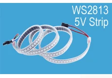 WS2812B чип 4 Пина 5050 SMD черный/белый PCB версия WS2812 индивидуально адресуемых цифровой RGB Светодиодные ленты света 5V пикселей чипы