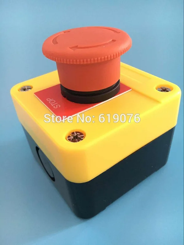 

e-stop switch,silver contacts emergency stop push button switch 1NC