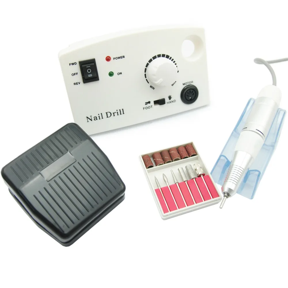 30000RPM Pro Electric Nail Drill Machine Electric Manicure Machine Drills Accessory Pedicure Kit Nail Drill File Bit Nail Tools 30000RPM Pro Electric Nail Drill Machine Electric Manicure Machine Drills Accessory Pedicure Kit Nail Drill File Bit Nail Tools