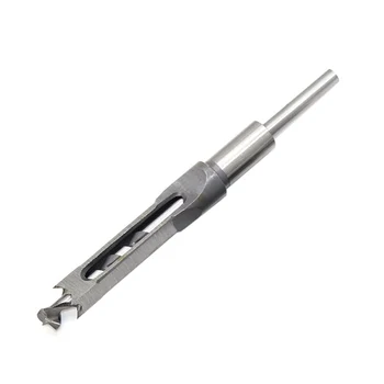 

High Hardness HSS Metric Mortising Chisel Square Hole Drill Bit Cutter Woodwork Tool _WK