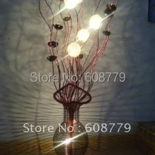 F039- Новое поступление Алюминий Скульптура торшер