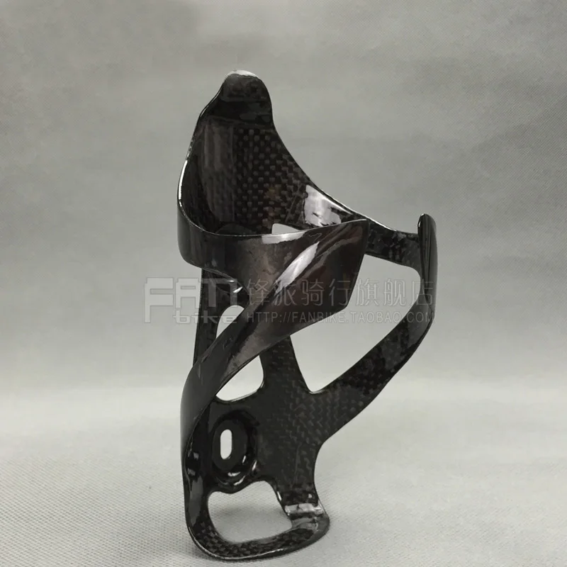 

NO LOGO 3k + ud glossy carbon fibre bicycle bottle cage carbon road bike water bottle holder 20g mtb bike accessories