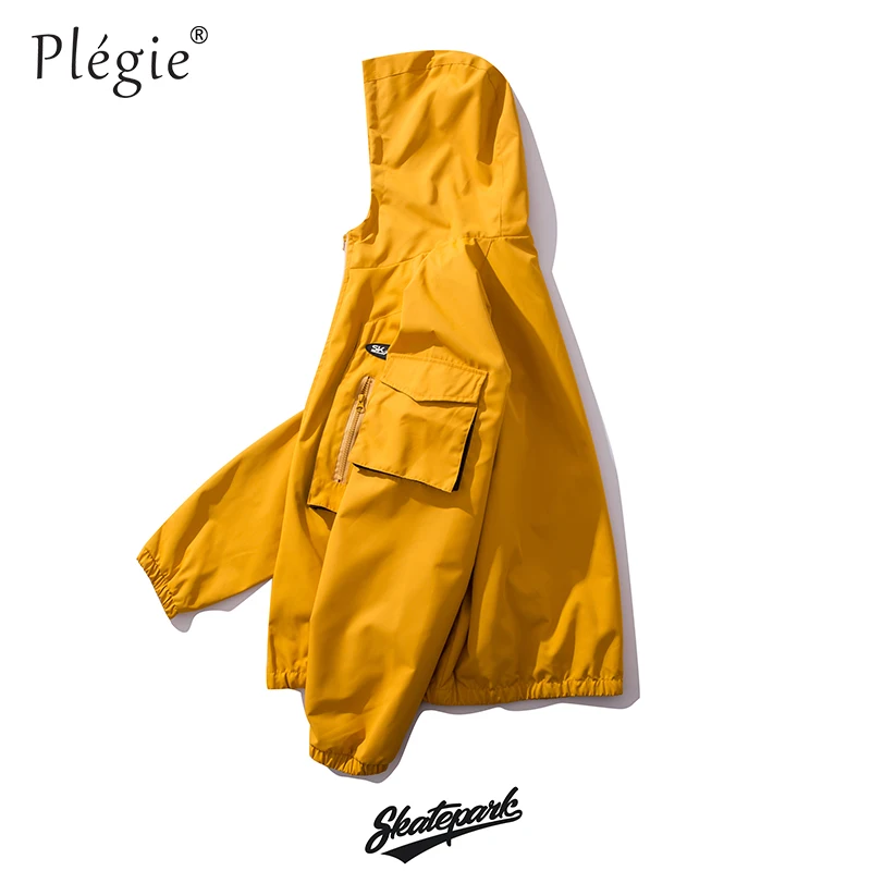 Harajuku Unisex Jacket Men Hip Hop Streetwear Hooded Jacket Windbreaker Spring 2019 Solid Color Track Jacket Coat Hoodies Harajuku Unisex Jacket Men Hip Hop Streetwear Hooded Jacket Windbreaker Spring 2019 Solid Color Track Jacket Coat Hoodies