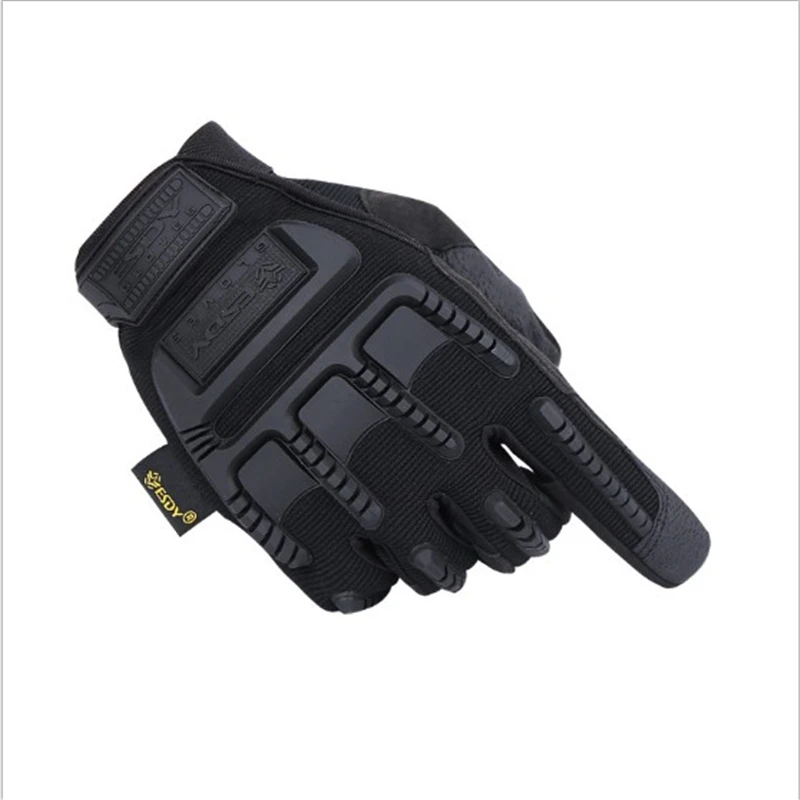 

High Quality Motocycle Hiking Cycling Training Sport Tactical Gloves Men Full Finger Wear non-slip Protection Racing Gloves