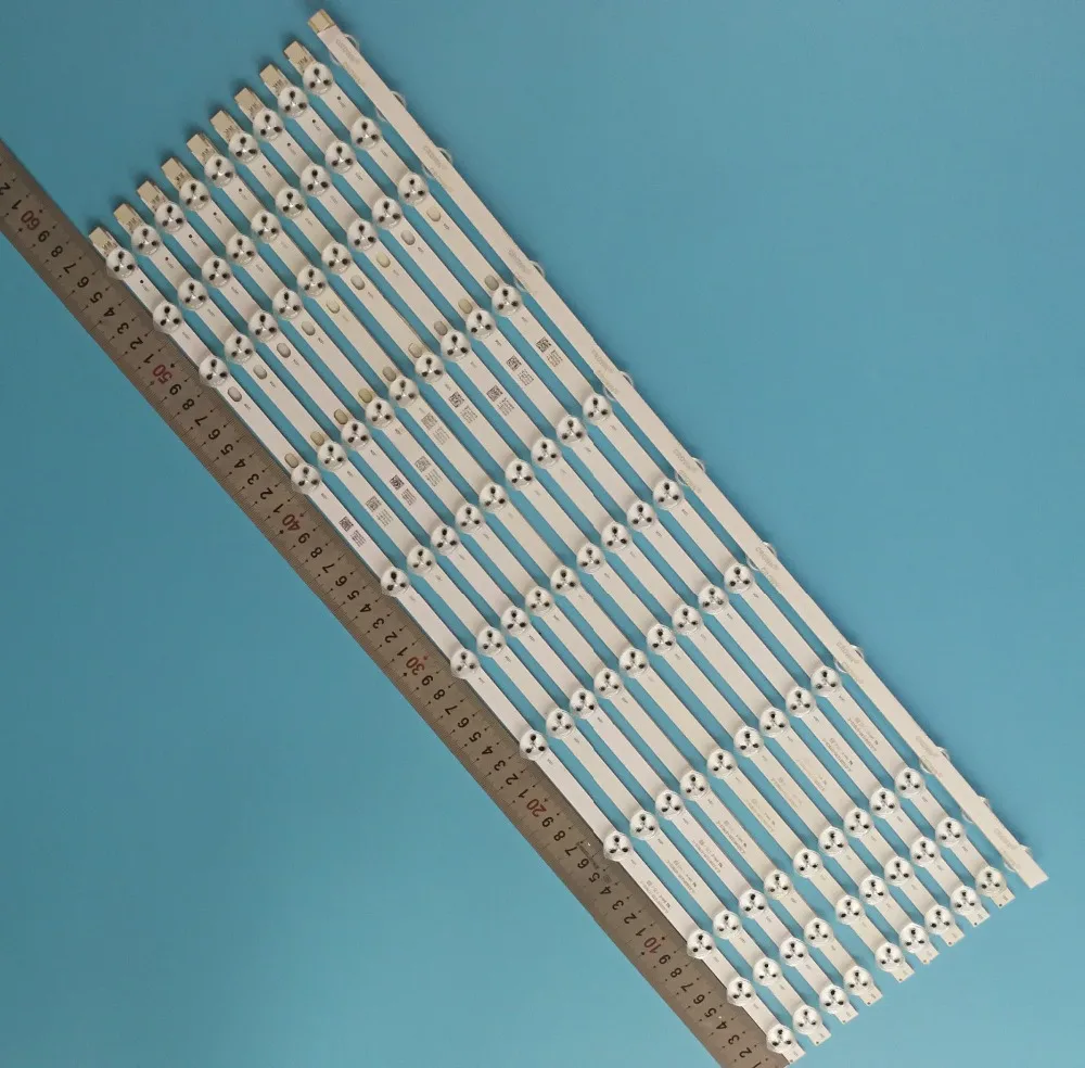 

(New Original) 10-50 PCS/lot 11LED 575mm LED strip for VESTEL 32 inch REV0.2 VES315WNDS-01 32HXC01U 32D1333DB VES315WNDL-01