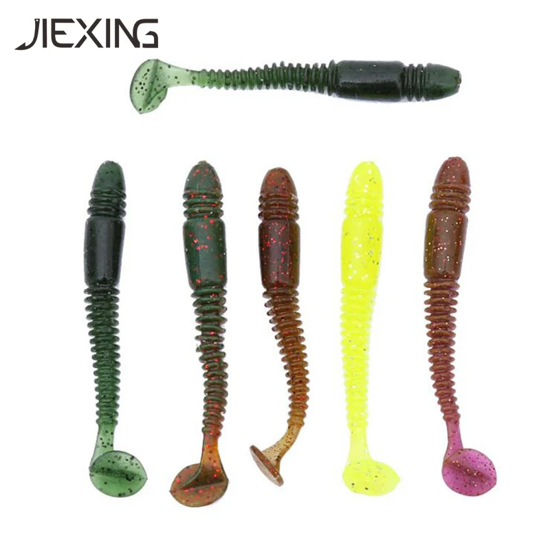 Buy 5pcs/set Classic Worm Fishing lure soft Plastic