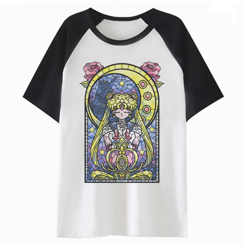 

sailor moon t shirt hip streetwear harajuku tee for hop tshirt male funny clothing top men t-shirt F4638