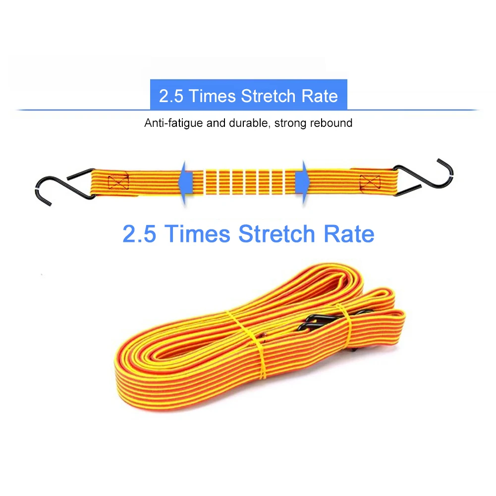 Электрический автомобильный багажник, привязанный канат, велосипедный мотоцикл, экспресс, Тяговый канат, эластичный ремень, привязанный канат, багажный завернутый ремень в обвязку