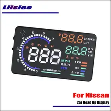 Liislee для Nissan Teana/Maxima/Murano автомобильный OBD2 дисплей для вождения экран проектор-отражающее лобовое стекло